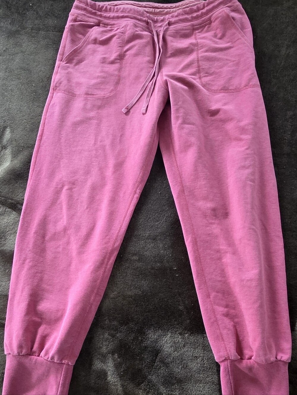 Patagonia Organic Cotton Joggers Vintage Red Cozy Lounge Sweatpants Size S